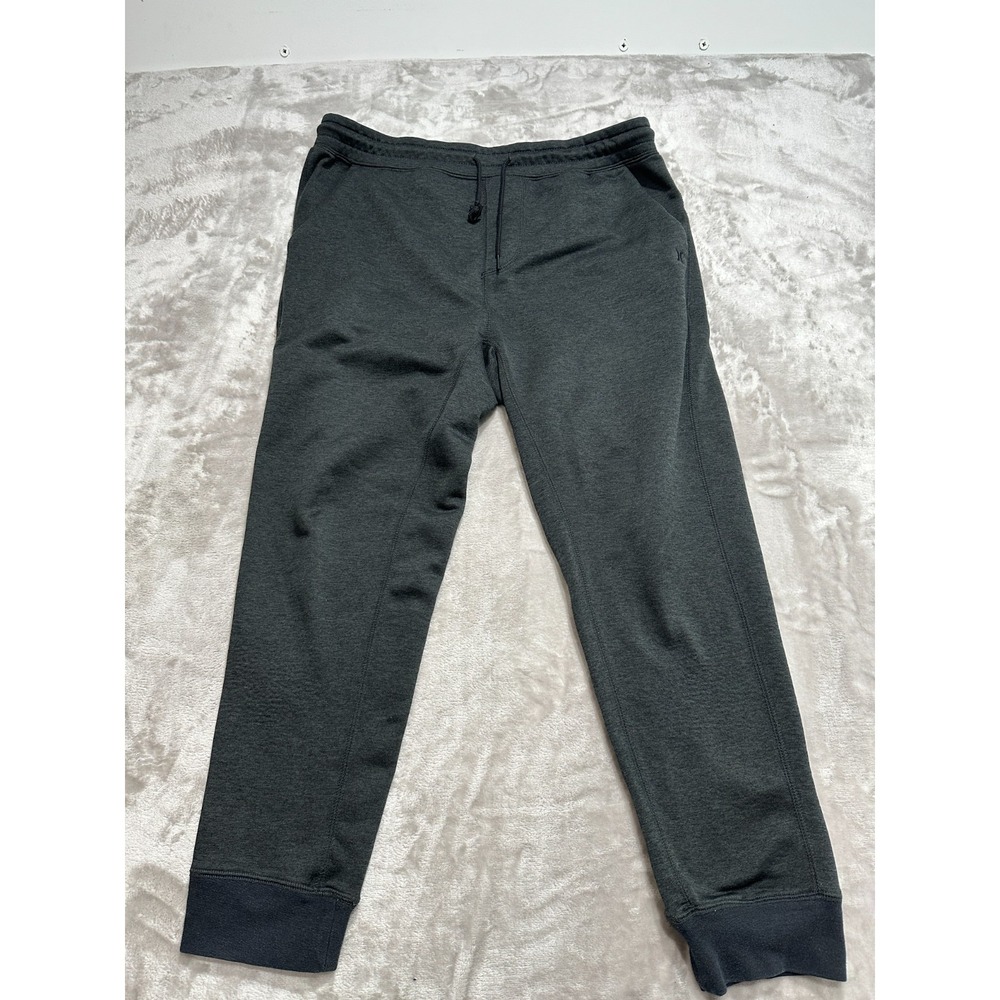 Hurley Mens Nike Dri-FIT Sweatpants Men's Size Large Charcoal Gray Straight Leg